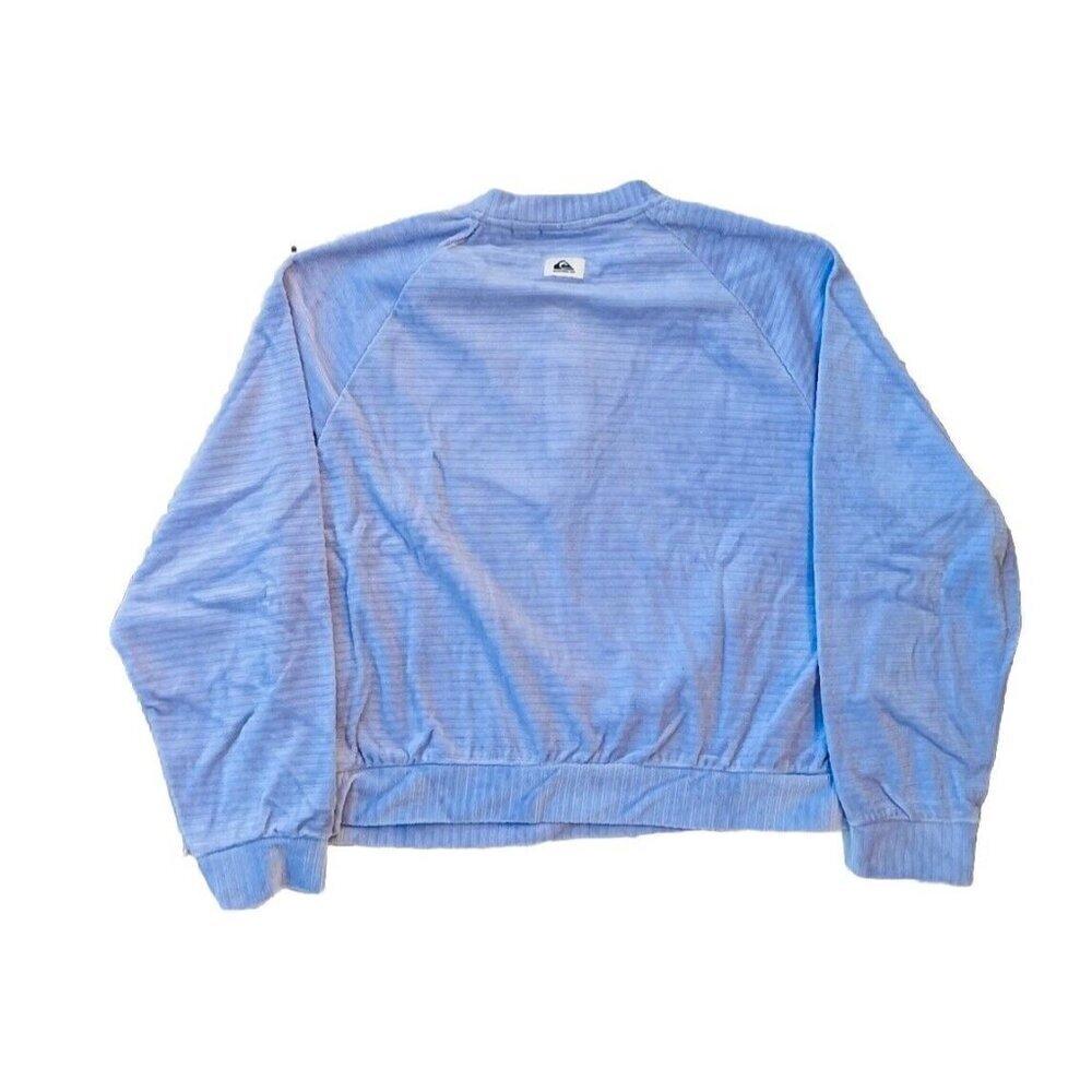 QUIKSILVER Organic Cotton Blend Newr Spot Henley Sweatshirt Size M EQWFT03102 - Picture 2 of 11